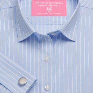Sky Westminster Stripe Poplin Women's Shirt Available in Six Styles