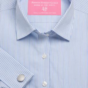 Sky Edinburgh Stripe Poplin Women's Shirt Available in Six Styles