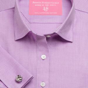Purple Royal Twill Women's Shirt Available in Six Styles (RTU)