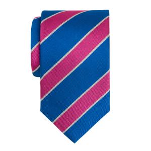 Blue & Pink Club Stripe Tie