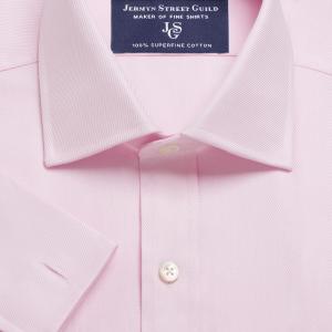 Pink Royal Twill Men's Shirt Available in Four Fits (RTP)