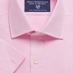 Pink Royal Oxford Men's Shirt Available in Four Fits (ROP)