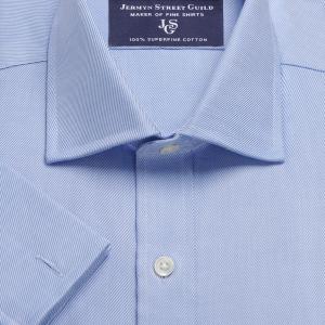 Blue Royal Twill Men's Shirt Available in Four Fits (RTB)