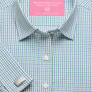 Green Marylebone Check Twill Women's Shirt Available in Six Styles