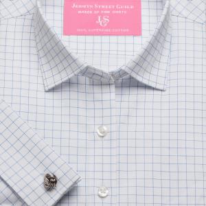Sky Gloucester Check Twill Women's Shirt Available in Six Styles